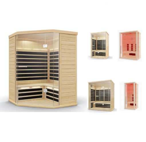 Infrared sauna cabins standard
